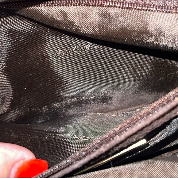 Adrienne Vittadini snake skin baguette bag - Picture 11 of 16